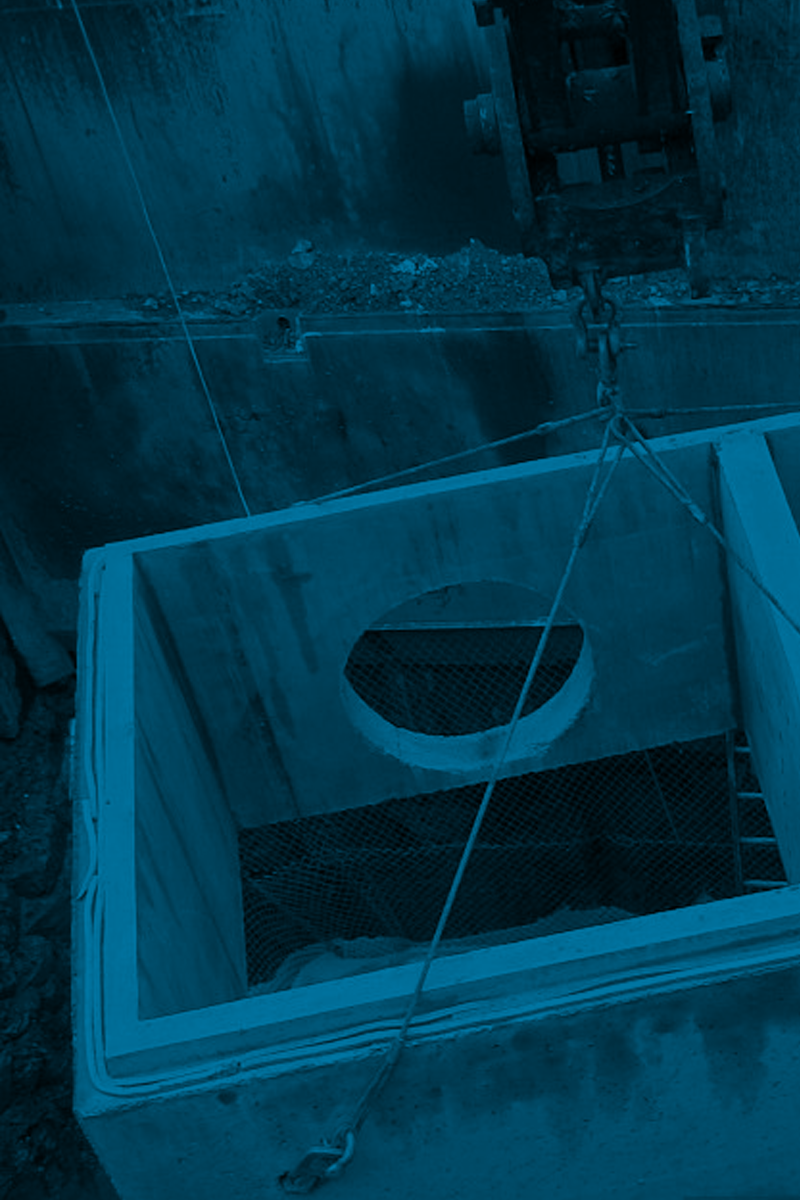 Precast underground application